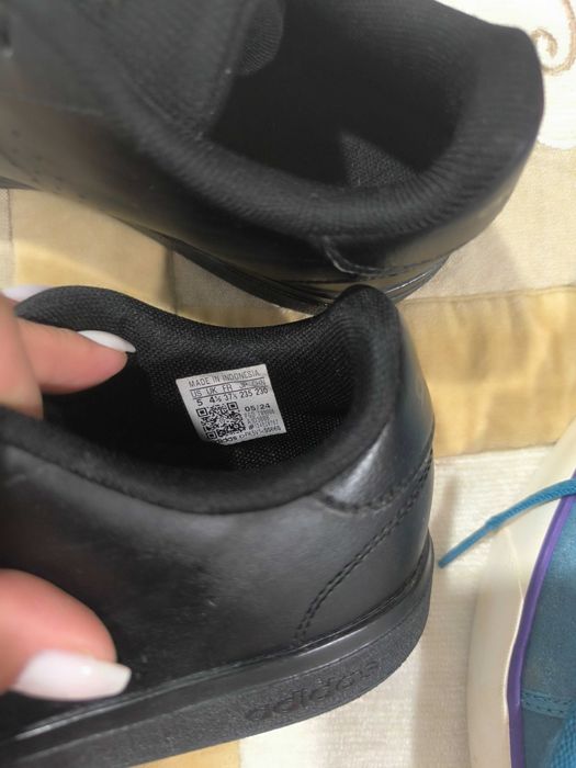 Tênis em bom estado, com pouco uso