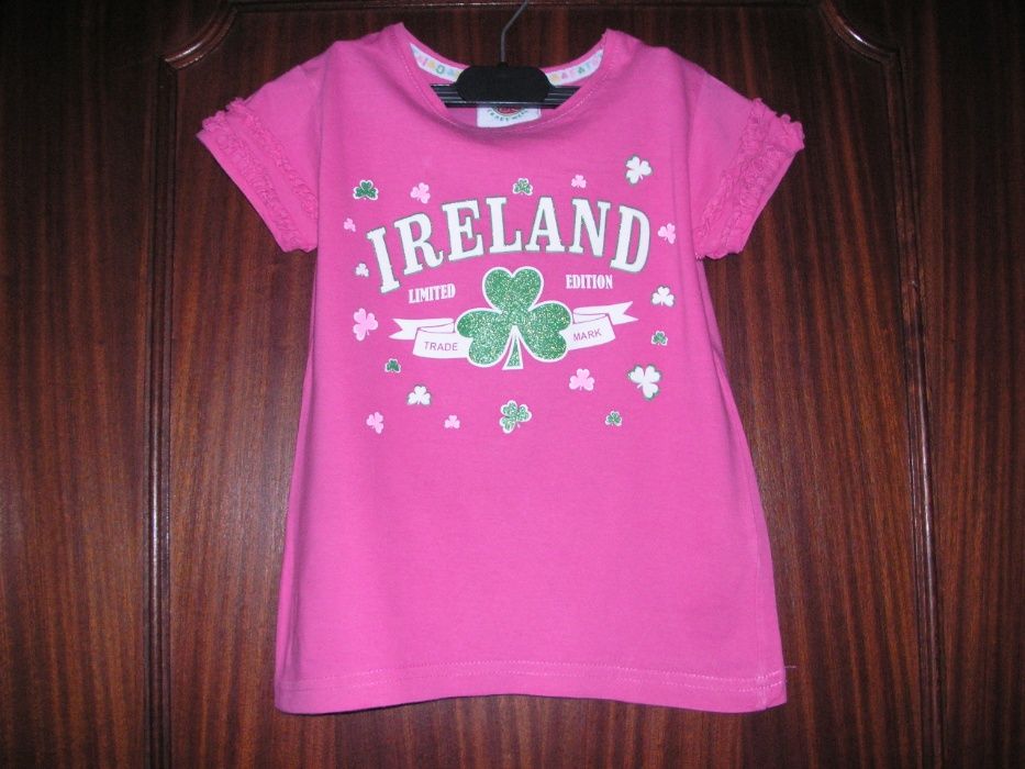 Calções e T Shirt Chicco, T Shirts Cool Club, Ireland, Patagón T4, 5/6