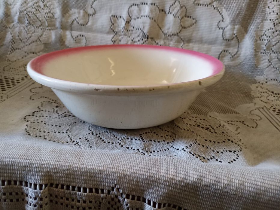 Saladeira Taça Fruteira em Faiança Portuguesa Cesol (antiga, rústico)