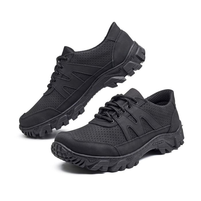 Тактичні літні шкіряні кросівки чоловічі тактические летние кроссовки