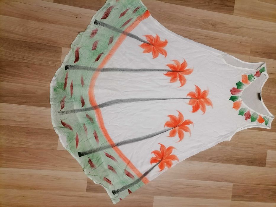 Letnia zwiewna sukienka