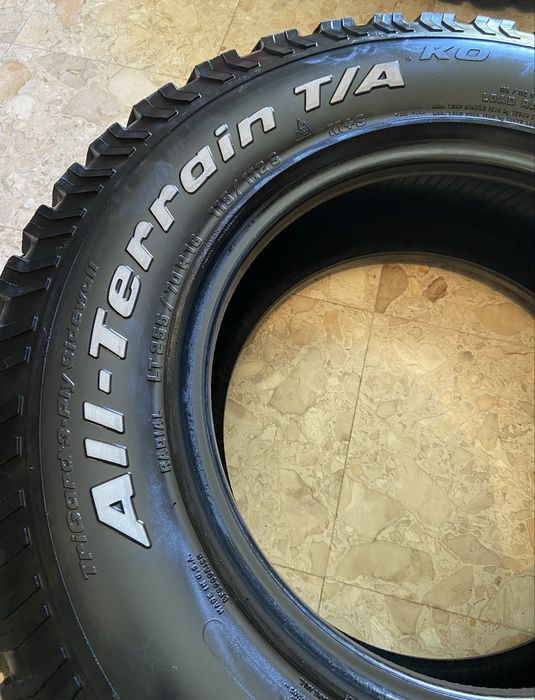 255 70 R16 BFGoodrich Pneus