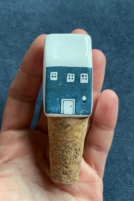 Пробка для вина (кераміка+пробка)