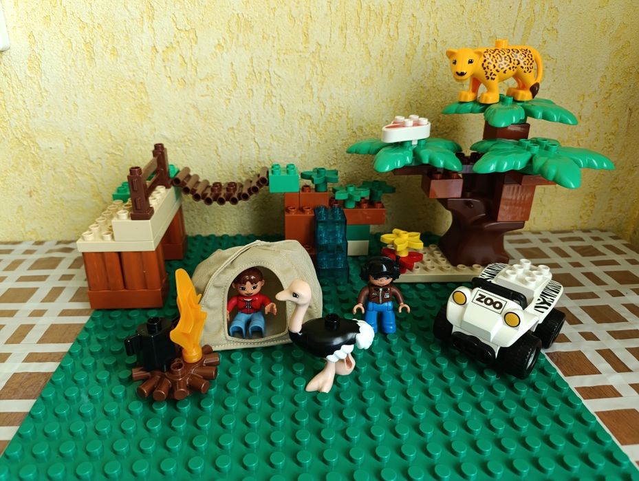 Lego Duplo Safari 6156. З великою будівельною пластиною