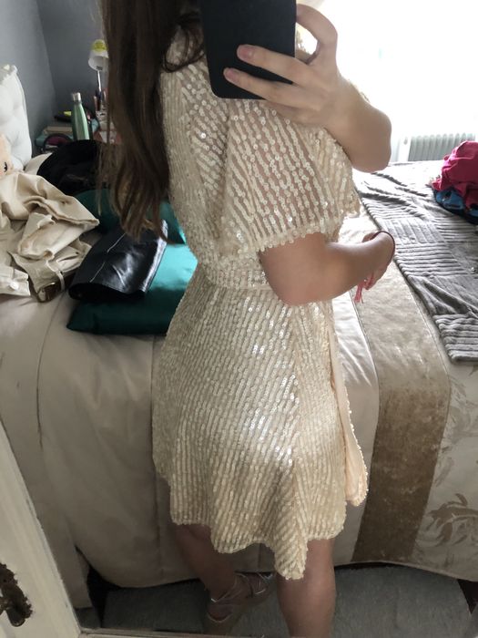 Vestido Lantejoulas (M) Zara