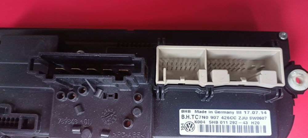 Блок керування пічкою 7N0907426CC