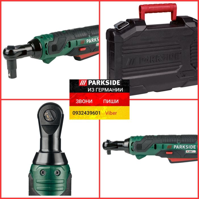 Аккумуляторная трещотка 12В гайковерт из ГЕРМАНИИ. Parkside PAR 12 трі
