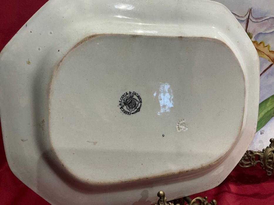 Travessa porcelana sacavem com 35 cm