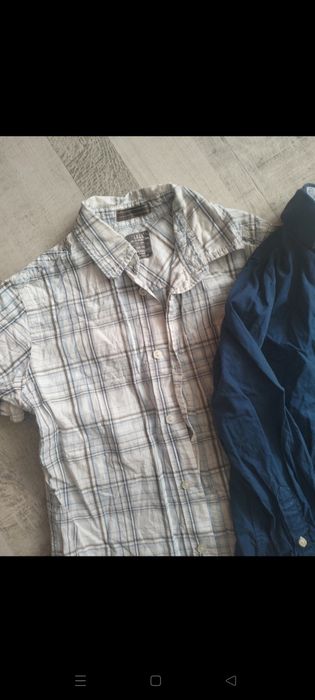 Koszule 134/140 chłopięce