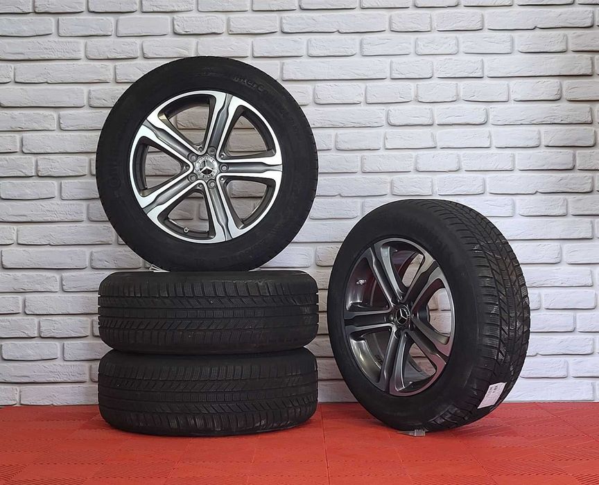 Koła Alu Mercedes GLC 8x18 5x112 A2534010700 Zimowe 235/60R18 ET38 8mm