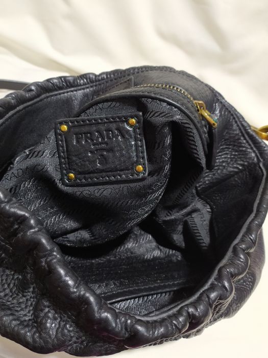 Винтажная сумка Prada оригинал натуральная кожа