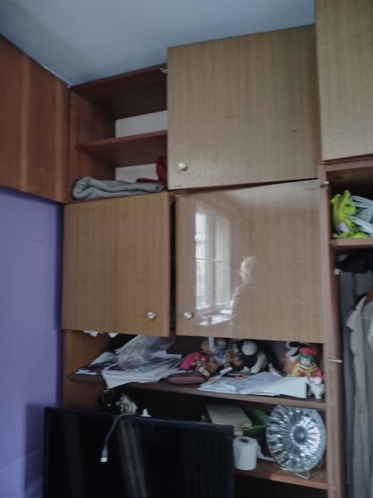 Meblościanka stara wersalka dwa fotele