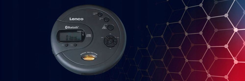 Discman Hi-Fi Lenco CD-300 CD MP3 ESP Bluetooth