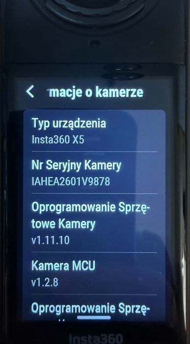 Kamera Insta360 x5 + Invisible Stick + Gwarancja