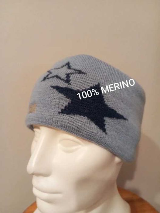 Name it opaska wełna Merino Wool windproof rozm. 51-52(do 56)