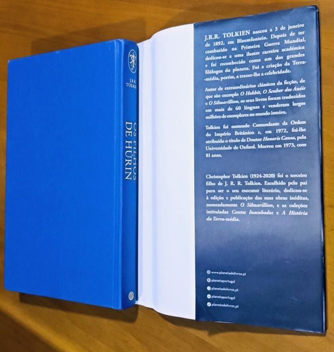 (1° edição) Os filhos de Hurin, de Tolkien