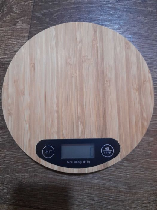 Весы кухонные деревянные, до 5 кг