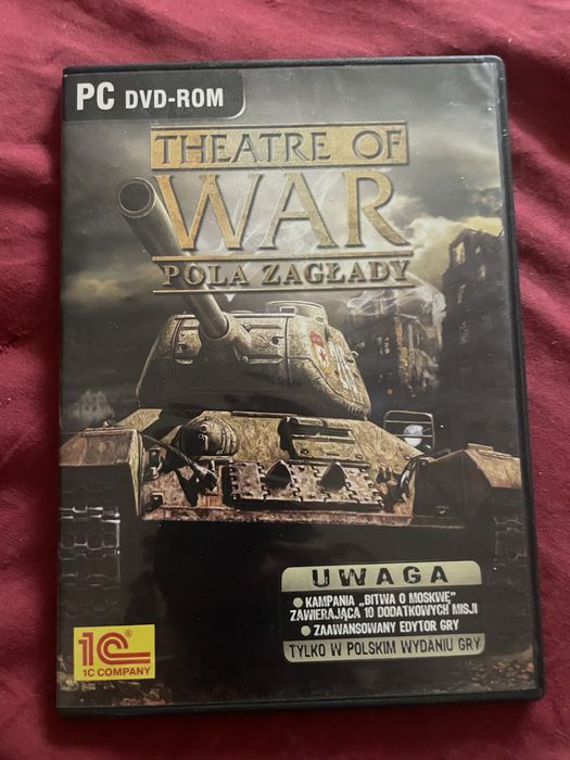 Gra komputerowa Pc dvd rom Theatre of war Pola zaglady na komputer