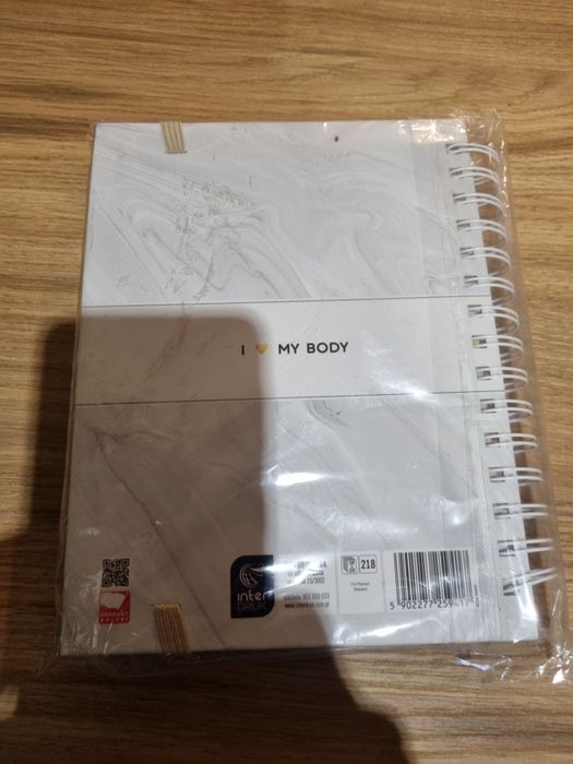 Positive fit planner planner notatnik treningowy NOWY zapakowany