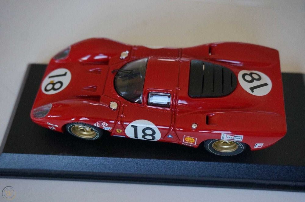 Modelismo, Miniaturas, Models Scale, Metal (Diecast), Le Mans, Ferrari