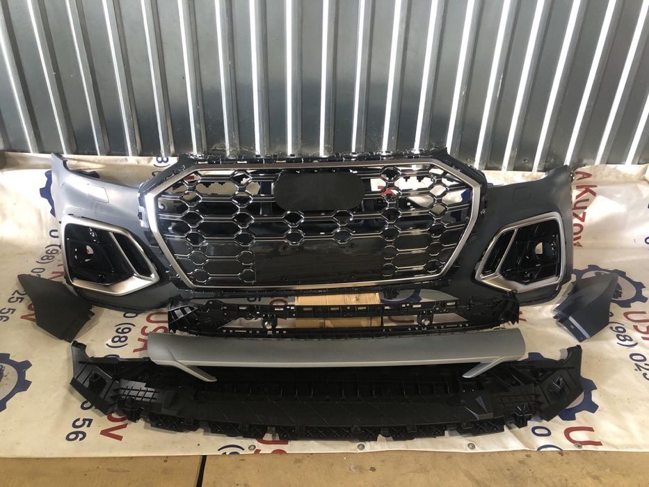 Бампер передний Audi Q5 A80 S-Line 2021 2022 2023 2024 2025 рестайлинг