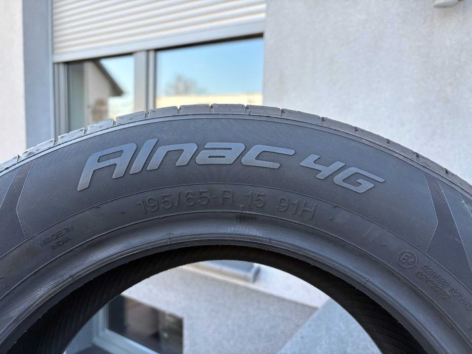 4szt NOWE Lato 195/65R15 Apollo Alnac4G prod. 2022r 91H C,C,69db