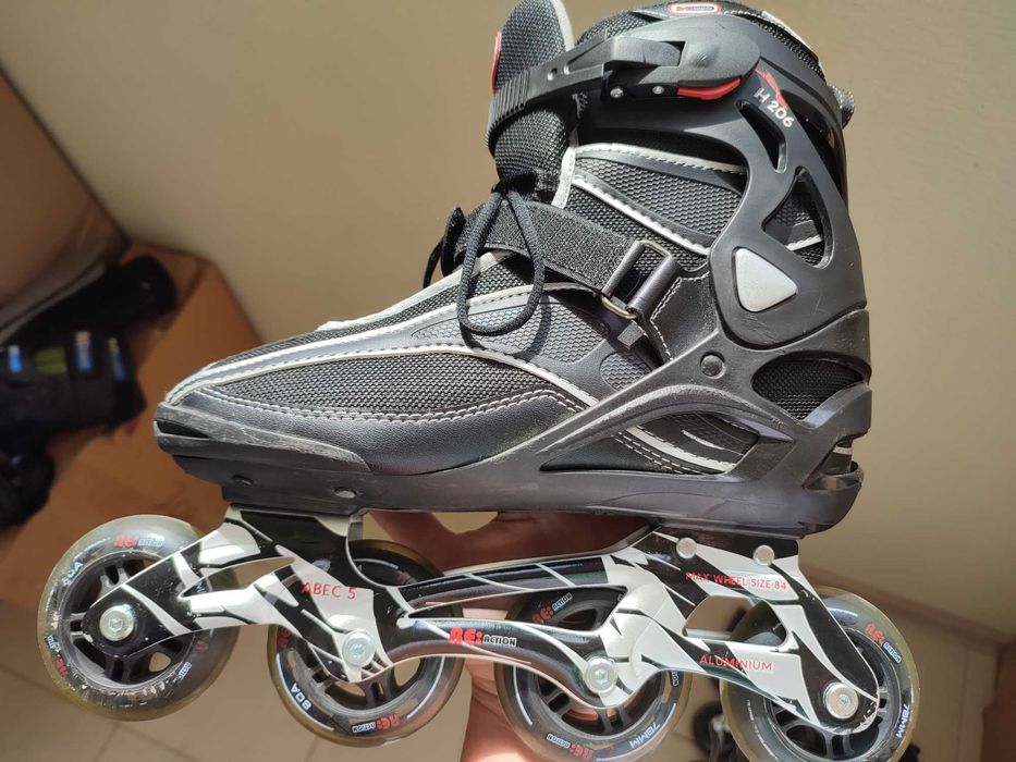 Роликовые коньки ролики Reaction H206 с защитой и сумкой