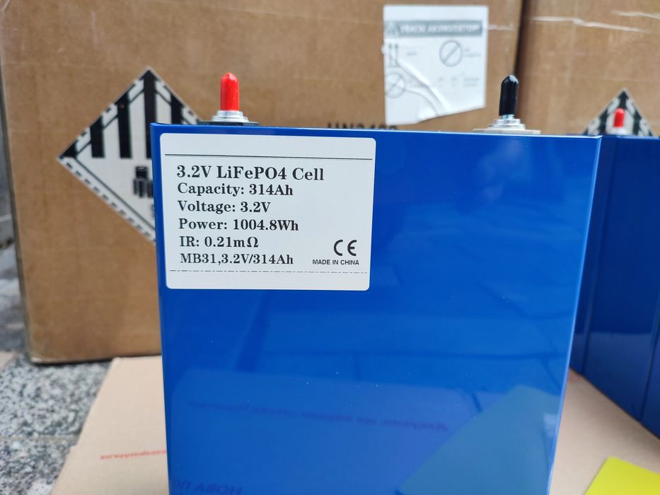 Ячейки lifepo4 EVE 314