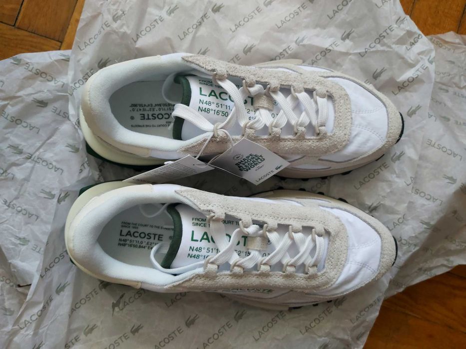 Lacoste Elite Active - Sneakersy męskie, nowe z metką