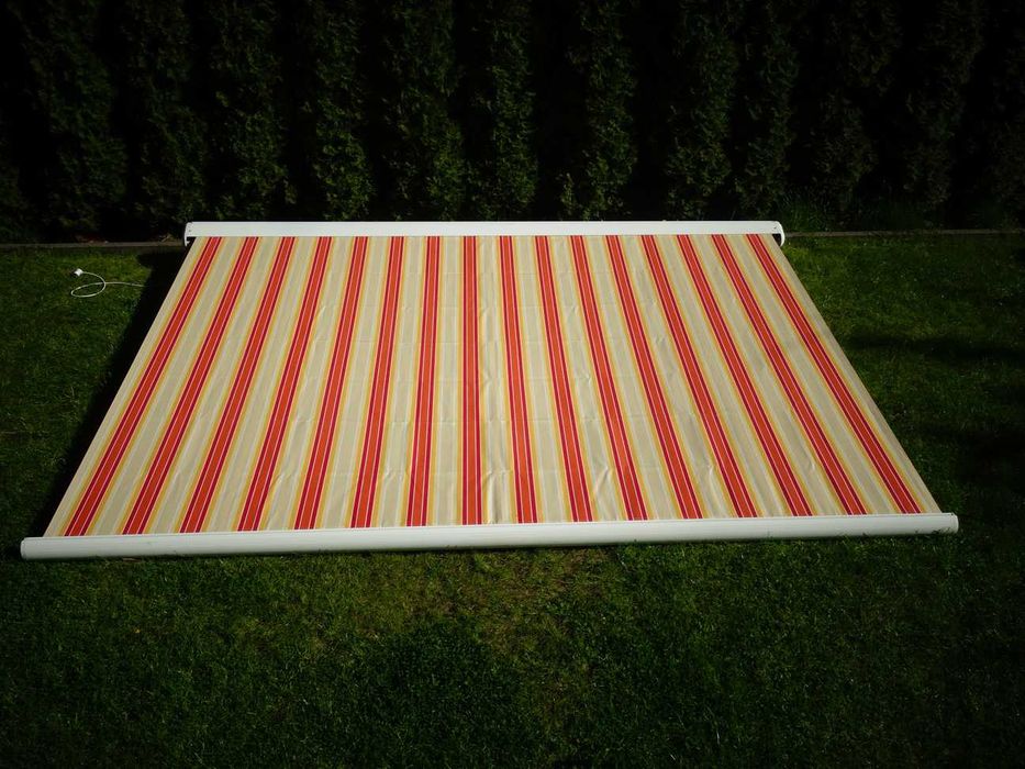 Roleta markiza elektryczna niemiecka jakość, 4x3m pełna kaseta