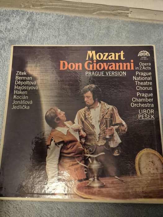 Plyta Winylowa muzyka klasyczna Mozart 3 plyty