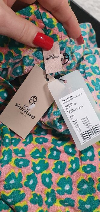 Szlafrok kimono BeckSondergaard nowe M