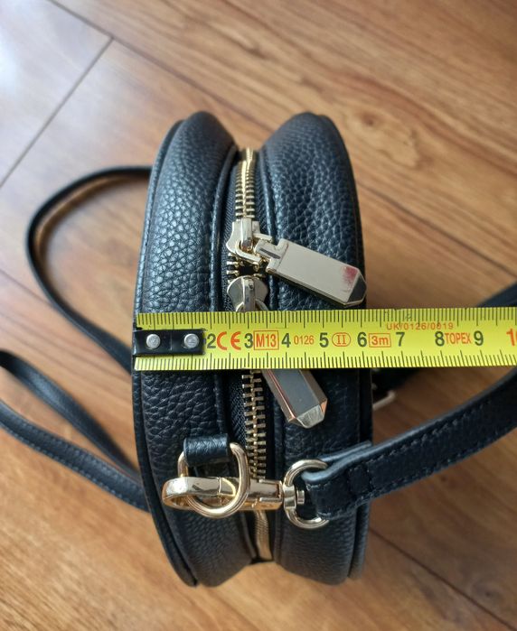 Orsay nowa okrągła torebka pleciony pasek