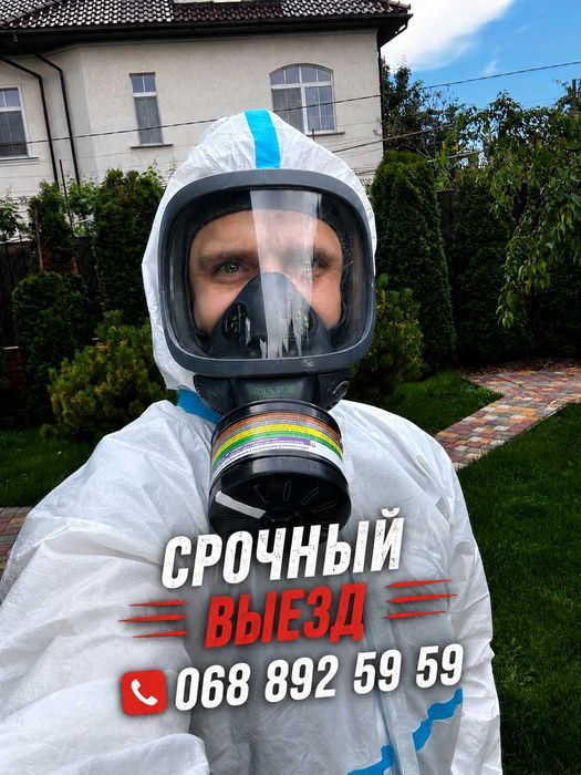 Знищення тарганів, клопів, плісняви. Дезінфекція Терміновий виїзд Травля тараканов уничтожение клопов блох знищення тарганів, прусаків