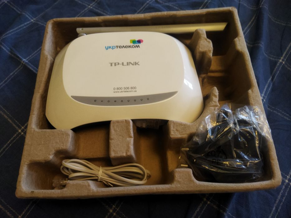 Модем-маршрутизатор від Укртелеком