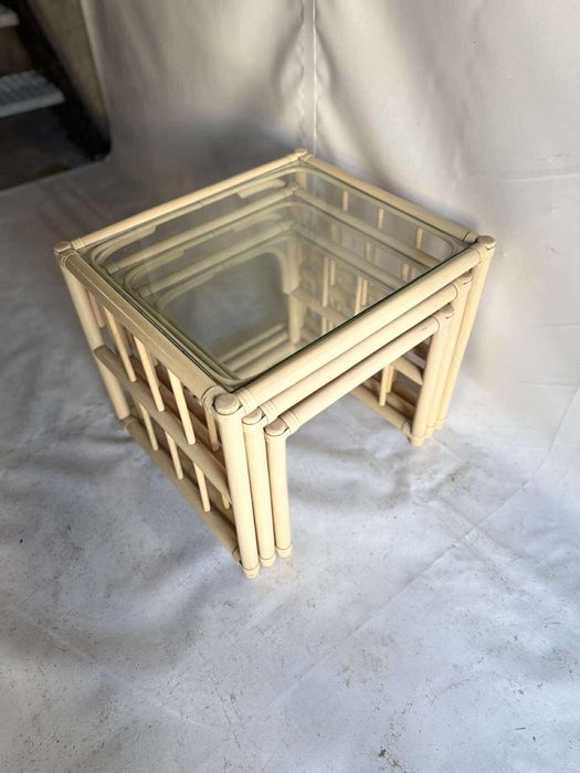 Komoda - stoliki bambusowe