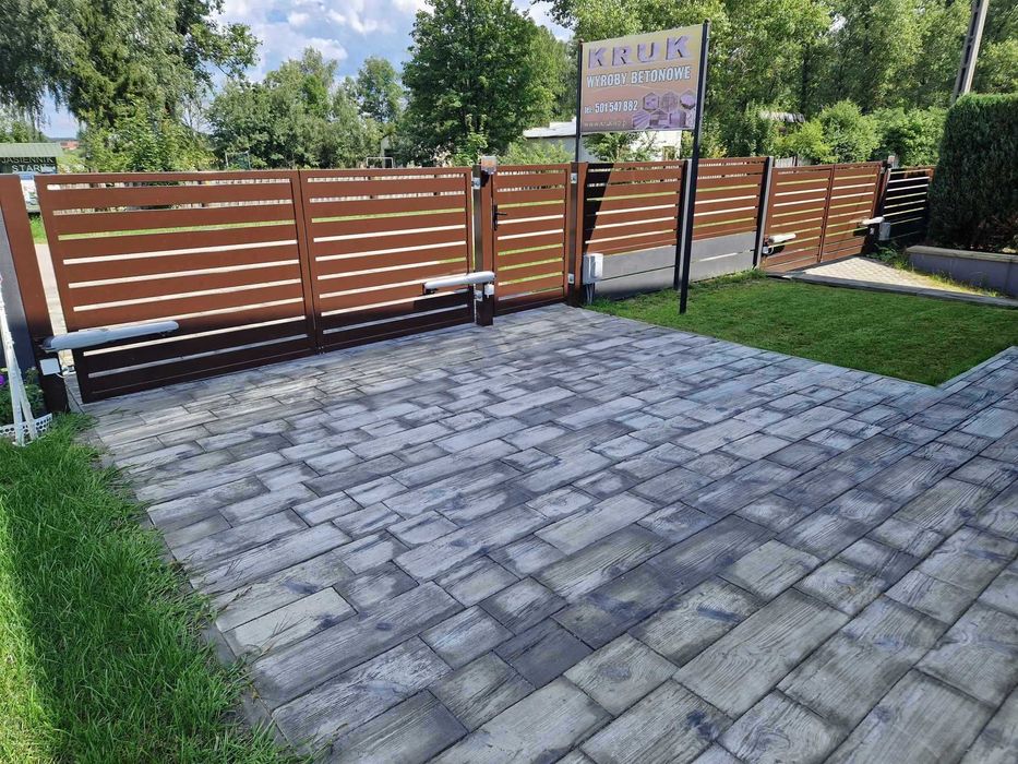 Ogrodzenie betonowe, panelowe (H-150 = 180zł)
