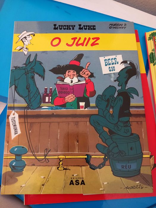 "LUCKY LUKE"  Livros - como NOVOS (por Unidade)