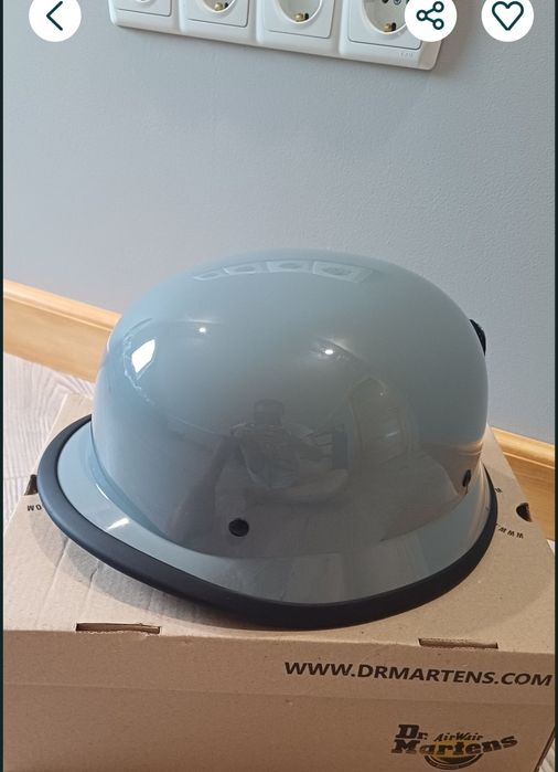 мото шолом,німецька каска, мото каска розмір L