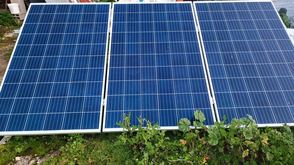 Painéis solares prontos a utilizar