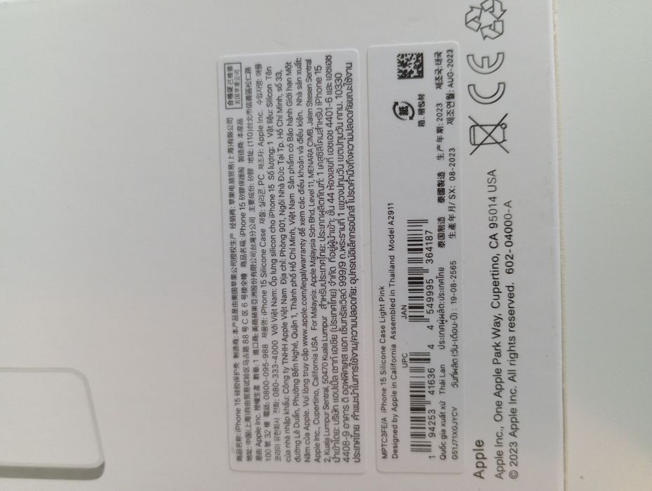 Capa Silicone MagSafe iPhone 15 Original
