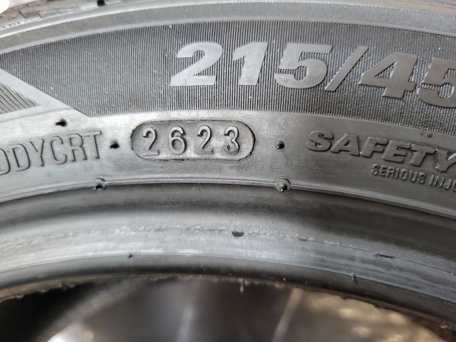 Opony wielosezonowe 215/45/16 Kumho 23rok 7mm