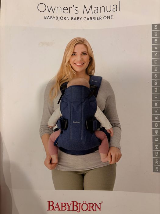 Marsúpio BabyBjörn - Carrier one