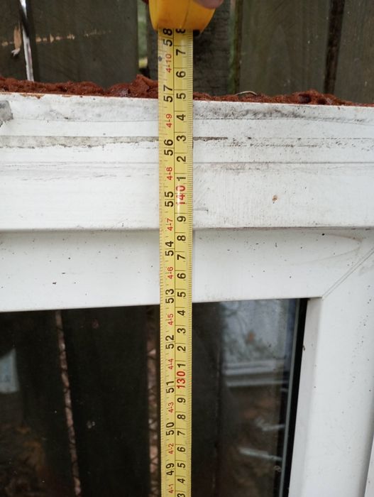 Okno 245 x 145 cm pcv polecam!