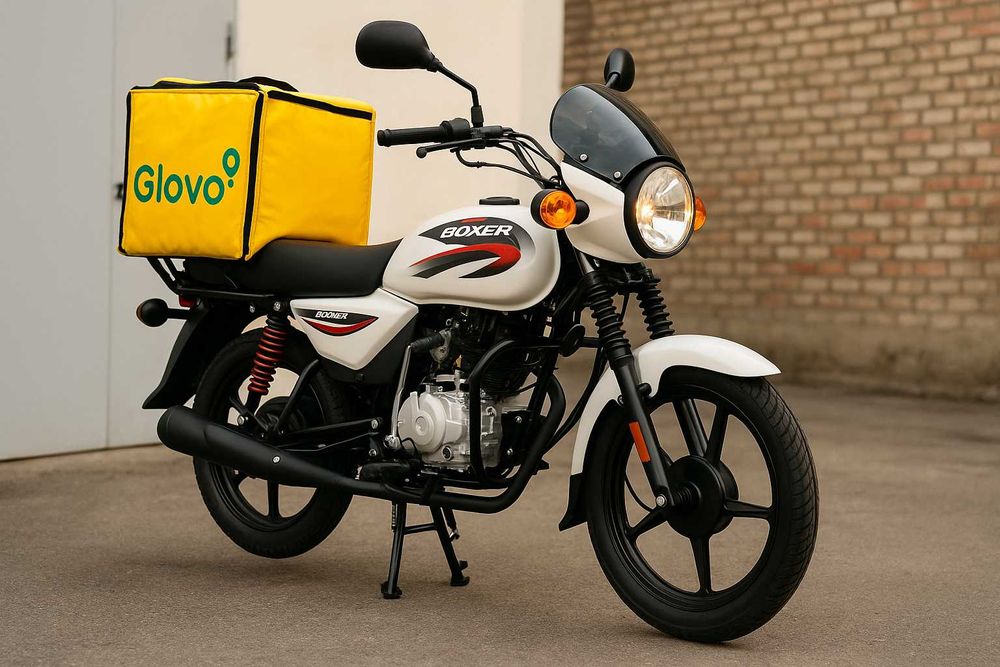 Оренда/Прокат Боксер Glovo/Bolt (Bajaj Boxer 125/150)