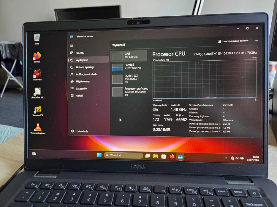 Dell Latitude 7310 w dobrym stanie
