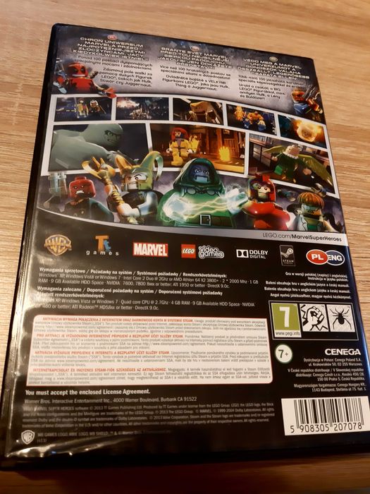 Gra Lego Marvel Super Heroes (PC, DVD)