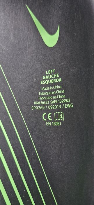 Щитки захисні Nike Mercurial lite