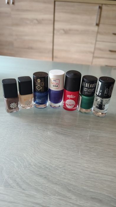 Lakiery do paznokci 6 sztuk