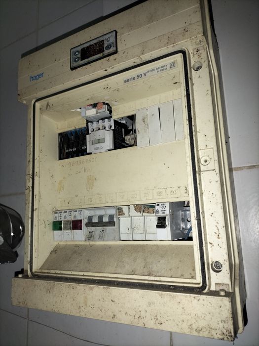 Quadro elétrico de câmara